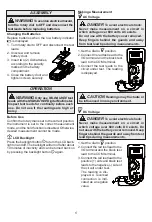 Предварительный просмотр 5 страницы Milwaukee 2216-40 Operator'S Manual