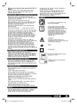 Предварительный просмотр 49 страницы Milwaukee 2237-40 Original Instructions Manual