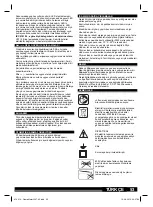 Preview for 53 page of Milwaukee 2237-40 Original Instructions Manual