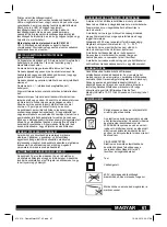 Preview for 61 page of Milwaukee 2237-40 Original Instructions Manual