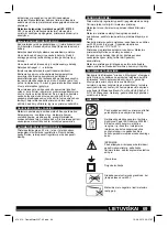 Preview for 69 page of Milwaukee 2237-40 Original Instructions Manual