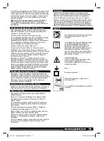 Preview for 79 page of Milwaukee 2237-40 Original Instructions Manual