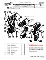 Предварительный просмотр 9 страницы Milwaukee 2401-20 Operator'S Manual