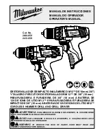 Preview for 1 page of Milwaukee 2410-059 Operator'S Manual