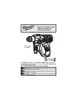 Предварительный просмотр 1 страницы Milwaukee 2412-059 Operator'S Manual