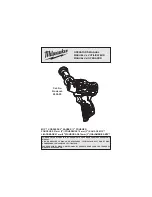 Предварительный просмотр 1 страницы Milwaukee 2438-20 Operator'S Manual