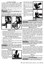 Предварительный просмотр 5 страницы Milwaukee 2445-20 Operator'S Manual