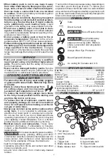 Предварительный просмотр 3 страницы Milwaukee 2472-20 Operator'S Manual