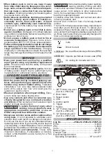 Предварительный просмотр 3 страницы Milwaukee 2564-20 Operator'S Manual