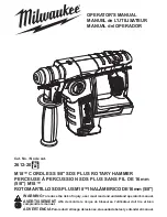 Предварительный просмотр 1 страницы Milwaukee 2612-20 Operator'S Manual