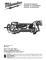 Milwaukee 2627-20 Operator'S Manual preview