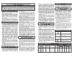 Preview for 4 page of Milwaukee 2635-20 Operator'S Manual