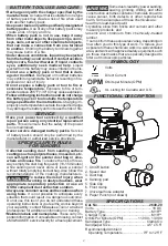 Preview for 3 page of Milwaukee 2649-20 Operator'S Manual