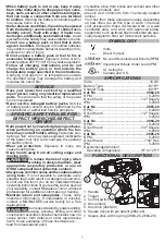 Предварительный просмотр 3 страницы Milwaukee 2662-20 Operator'S Manual