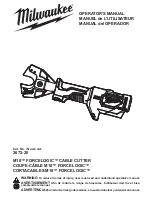 Milwaukee 2672-20 Operator'S Manual preview