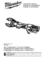 Preview for 1 page of Milwaukee 2678-20 Operator'S Manual