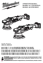 Предварительный просмотр 1 страницы Milwaukee 2684-20 Operator'S Manual