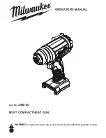 Предварительный просмотр 1 страницы Milwaukee 2688-20 Operator'S Manual