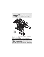 Milwaukee 2703-20 Operator'S Manual preview