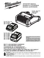 Preview for 1 page of Milwaukee 2710-20 Operator'S Manual