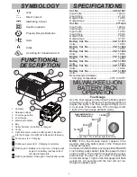 Preview for 3 page of Milwaukee 2710-20 Operator'S Manual