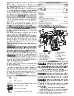 Preview for 3 page of Milwaukee 2712-20 Operator'S Manual