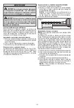 Предварительный просмотр 10 страницы Milwaukee 2715-059 Operator'S Manual