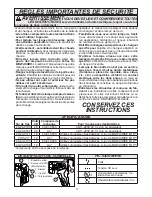 Предварительный просмотр 5 страницы Milwaukee 2735-20 Operator'S Manual