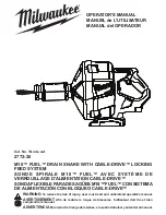 Preview for 1 page of Milwaukee 2772-20 Operator'S Manual