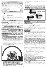 Preview for 5 page of Milwaukee 2783-20 Operator'S Manual