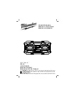 Preview for 1 page of Milwaukee 2790-20 Operator'S Manual