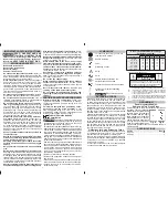 Preview for 2 page of Milwaukee 2790-20 Operator'S Manual