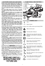 Preview for 3 page of Milwaukee 2824-20 Operator'S Manual