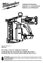 Milwaukee 2843-20 Operator'S Manual preview