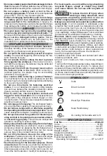 Preview for 3 page of Milwaukee 2843-20 Operator'S Manual