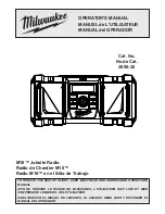 Preview for 1 page of Milwaukee 2890-20 Operator'S Manual