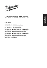 Preview for 3 page of Milwaukee 2973-20 Operator'S Manual