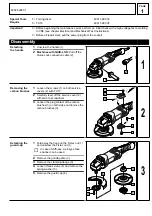 Preview for 1 page of Milwaukee 4000407276 Dissambly Instruction