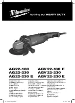 Preview for 1 page of Milwaukee 4000431866 Original Instructions Manual