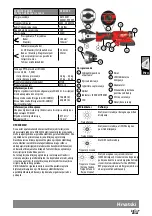 Предварительный просмотр 110 страницы Milwaukee 4000467382 Original Instructions Manual