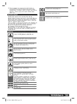 Предварительный просмотр 133 страницы Milwaukee 4000474126 Original Instructions Manual