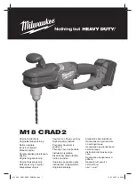 Milwaukee 4000477109 Original Instructions Manual предпросмотр