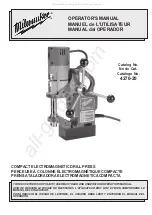 Milwaukee 4270-20 Operator'S Manual предпросмотр