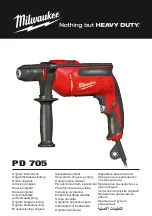 Предварительный просмотр 1 страницы Milwaukee 4319 56 02 000001-999999 Original Instructions Manual