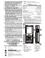 Предварительный просмотр 6 страницы Milwaukee 48-22-9802 Operator'S Manual