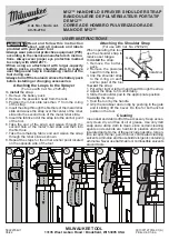 Предварительный просмотр 1 страницы Milwaukee 49-16-2764 User Instructions