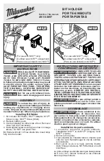 Milwaukee 49-16-3697 Quick Start Manual предпросмотр