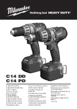 Предварительный просмотр 1 страницы Milwaukee 4933416960 Original Instructions Manual