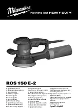 Предварительный просмотр 1 страницы Milwaukee 4933431170 Original Instructions Manual