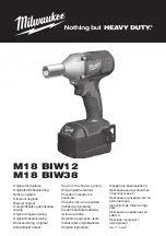 Milwaukee 4933443583 Original Instructions Manual предпросмотр